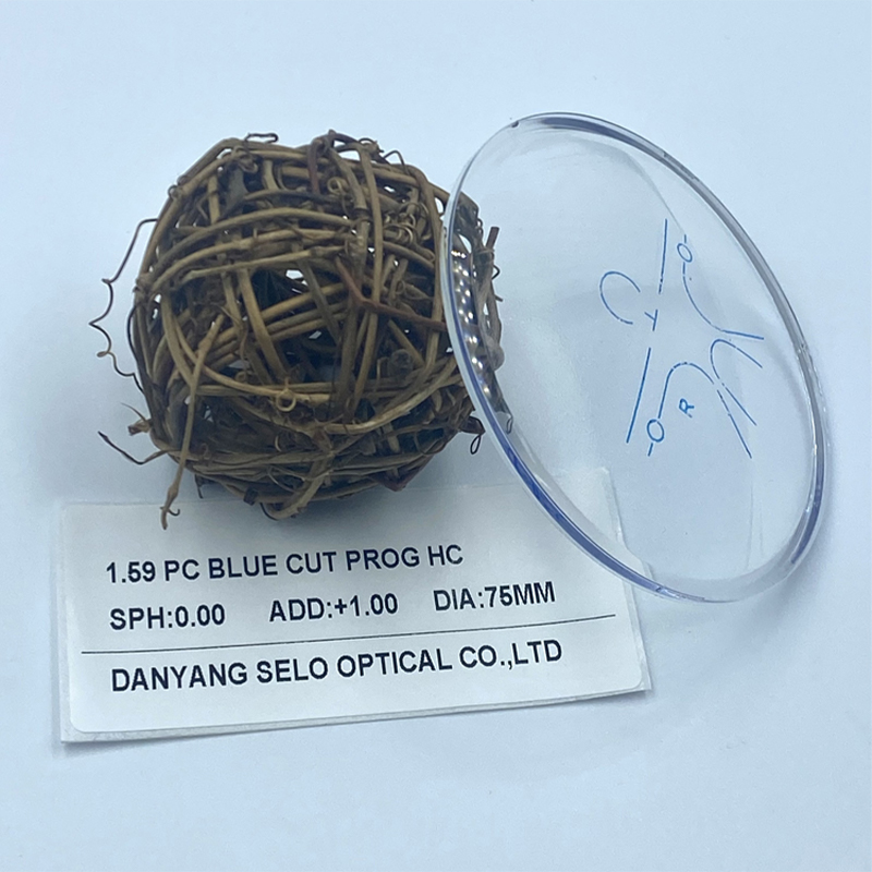 1,59 Blue Block PC Progressive Lens HMC/SHMC