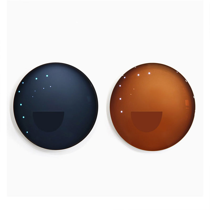 1,56 Bifokálna fotochromatická plochá šošovka HMC/SHMC