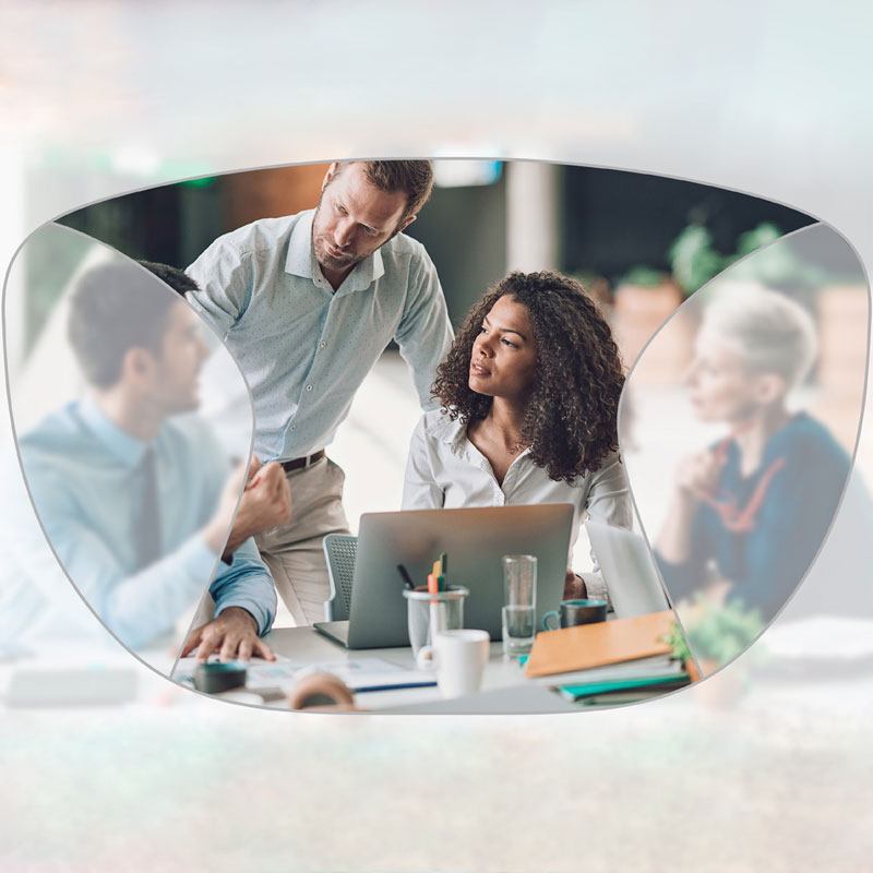 Kancelársky pracovný objektív