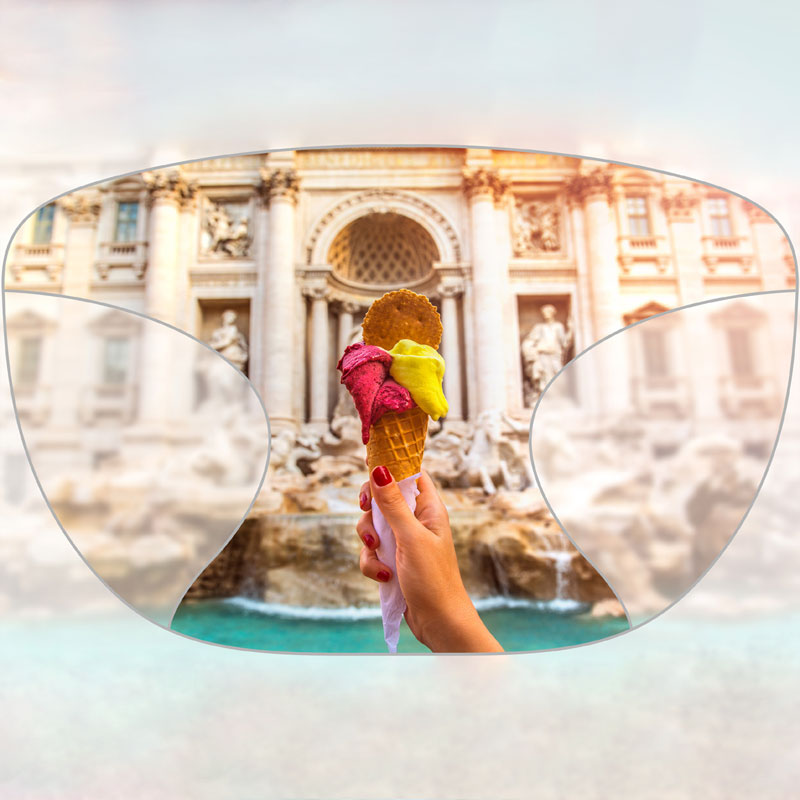 Univerzálny progresívny objektív